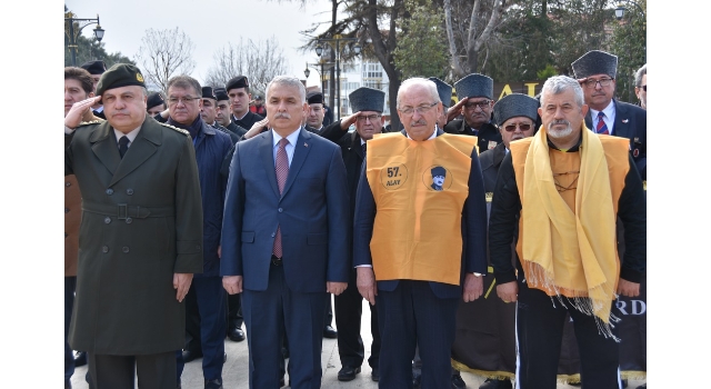 57.Alay Sancak Devir Teslim Töreni Yapıldı... 57. Alay 13 Mart'ta Yola Çıkacak...