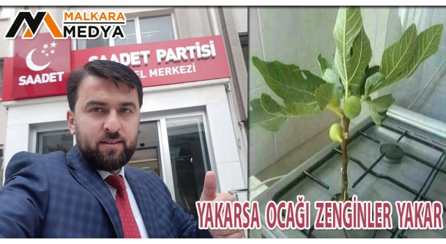 Saadet Partisi, “Ocağımıza İncir Ağacı Diktiniz”