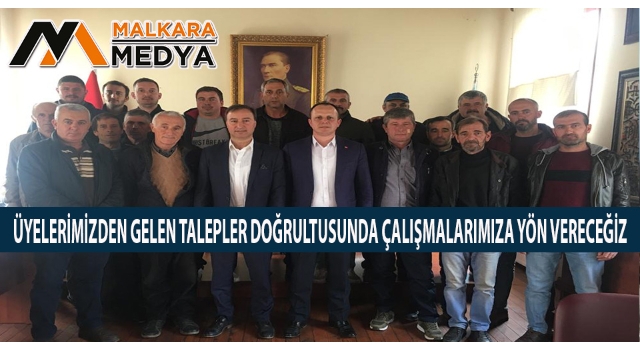 Tekirdağ DSYB Başkanı Ergin Durgun, Şarköy’ de Birlik Üyeleri İle Buluştu