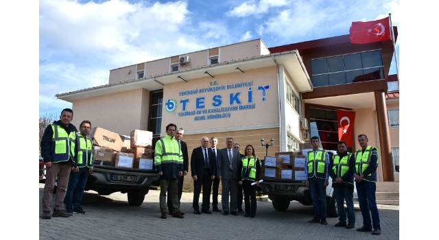 TESKİ’den Elazığ’a Yardım Eli