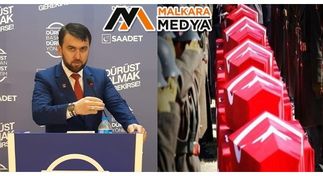 Saadet Partisi Malkara ilçe Başkan Yardımcısı Enes Kiremitçi: “ACI HABERLER YÜREKLERİMİZİ YAKTI”