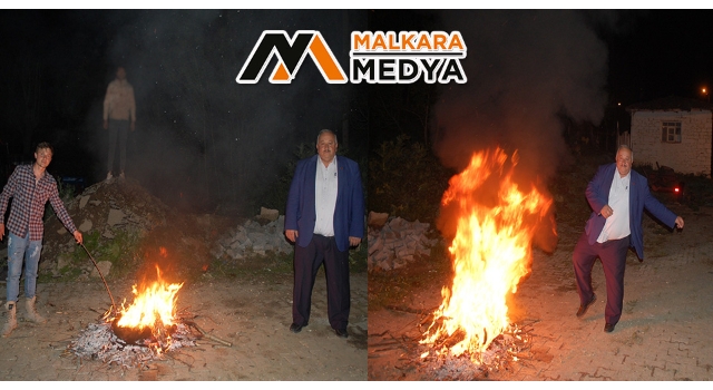 Malkara'da hıdrellez ateşi yakıldı