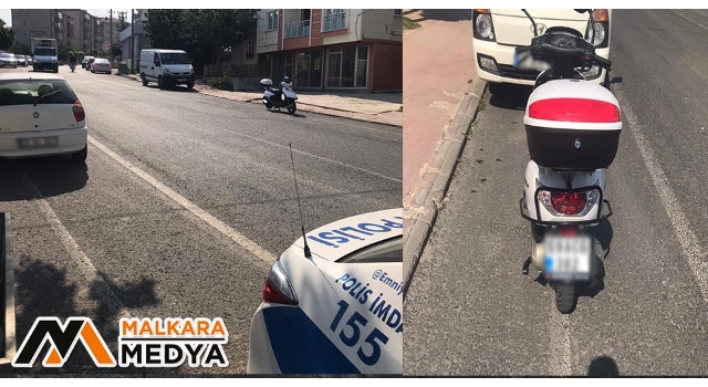 Malkara’da motosiklet devrildi: 1 yaralı