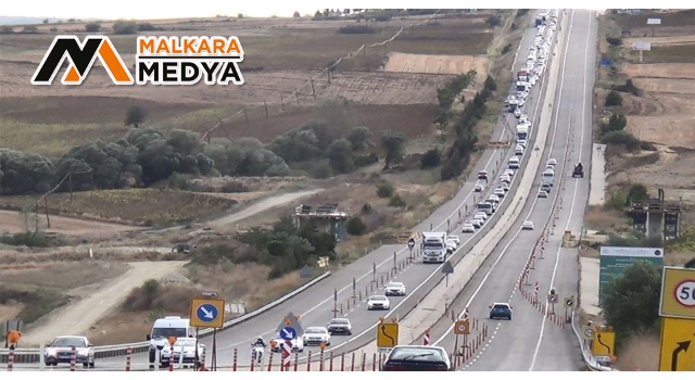 İstanbul-Çanakkale yolunda görülmedik yoğunluk