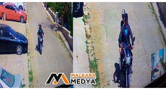 Malkara'da gündüz vakti pes dedirten hırsızlık: Motosikleti böyle çaldılar