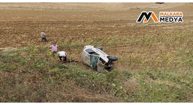 Malkara’da Trafik Kazası; 1 Yaralı