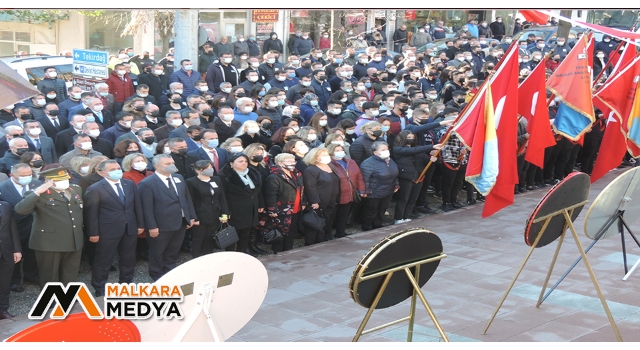 Ulu Önderimiz Atatürk’ü 83. Yıldönümünde Malkara'da Özlemle Andık