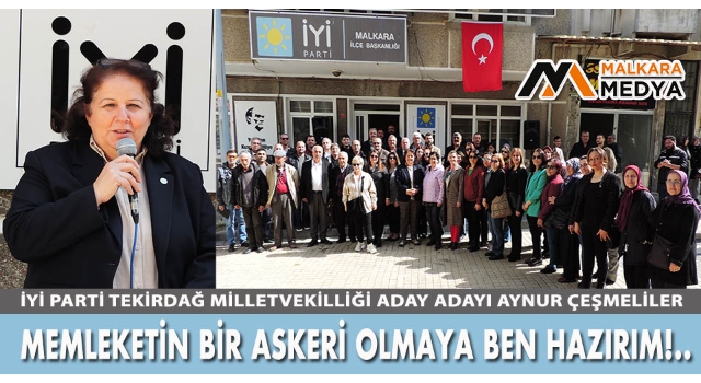 İş Kadını Aynur Çeşmeliler, İYİ PARTİ Tekirdağ Milletvekilliği Aday Adaylığını Açıkladı