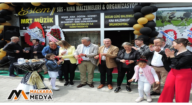 Malkara’da ESLEM ORGANİZASYON Hizmete Açıldı