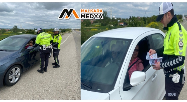 Malkara'da “Trafik Haftası” uygulaması yapıldı