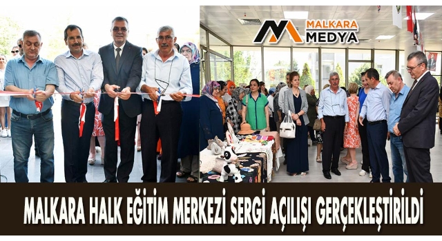 Malkara Halk Eğitim Merkezi Sergi Açılışı Gerçekleştirildi