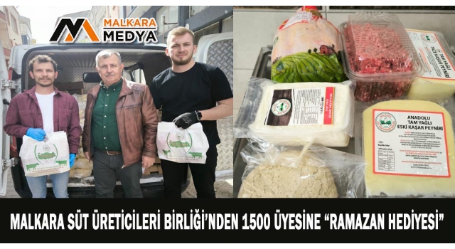 Malkara Süt Üreticileri Birliği’nden 1500 Üyesine “RAMAZAN HEDİYESİ”