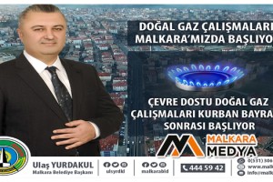 Malkara’da Doğal Gaz Çalışmaları Başlıyor