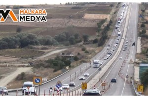 İstanbul-Çanakkale yolunda görülmedik yoğunluk