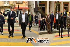 Malkara'da “KIRMIZI ÇİZGİMİZİ ÇEKİYORUZ" Uygulaması Gerçekleştirildi