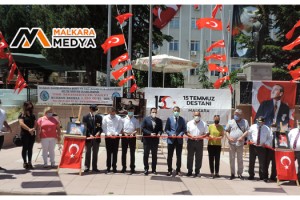 Malkara’da 15 Temmuz Fotoğraf Sergisi Açıldı