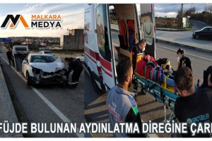 Malkara’da Trafik Kazası; 1 Yaralı