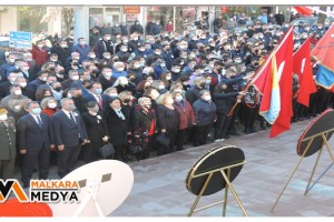 Ulu Önderimiz Atatürk’ü 83. Yıldönümünde Malkara'da Özlemle Andık