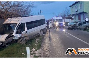 Malkara’da feci kaza: 15 yaralı