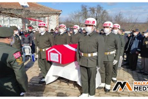 Malkara'da Kıbrıs Gazisi son yolculuğuna uğurlandı