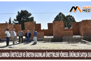 Ahievren Mahallesine Yöresel Ürünler Satış Alanı Kazandırılıyor