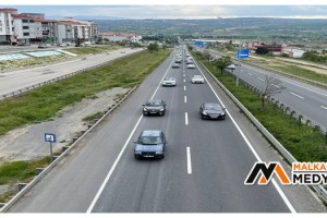 Tekirdağ yollarında tatil dönüşü yoğunluğu