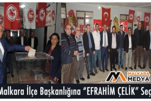 DP Malkara İlçe Başkanlığına “EFRAHİM ÇELİK” Seçildi