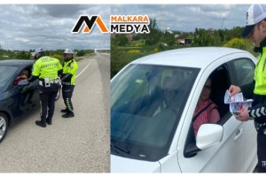 Malkara'da “Trafik Haftası” uygulaması yapıldı