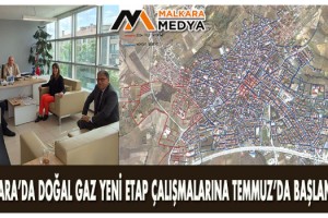 Malkara’da Doğal Gaz Yeni Etap Çalışmalarına Temmuz’da Başlanıyor