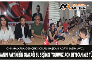 Rasim Avcı, CHP Malkara Gençlik Kolları Başkan Adaylığını Açıkladı