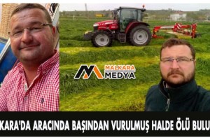 Malkara'da aracında başından vurulmuş halde ölü bulundu