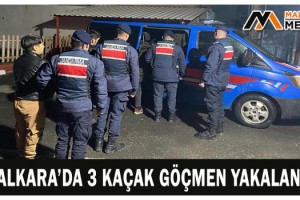 Malkara’da 3 kaçak göçmen yakalandı