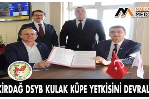 Tekirdağ DSYB Kulak Küpe Yetkisini Devraldı