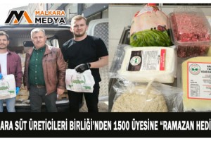 Malkara Süt Üreticileri Birliği’nden 1500 Üyesine “RAMAZAN HEDİYESİ”